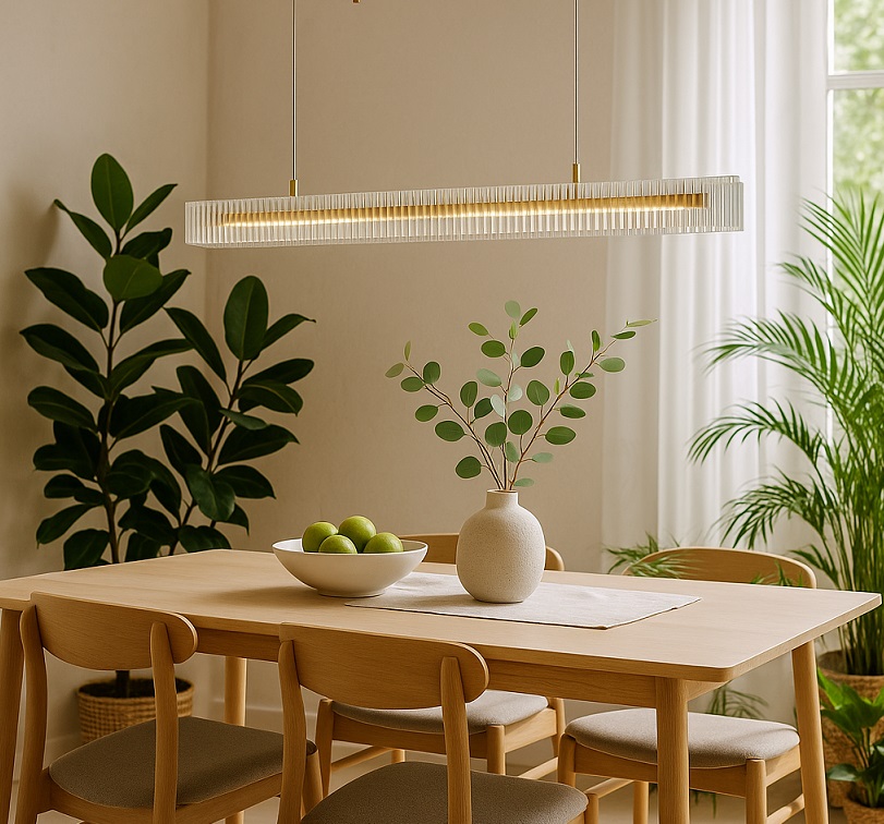 LAMPA RYFLOWANA POZIOMA LONGIN